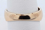 18k Yellow Gold Dome Ring 2.2 Grams Size 8 Eb0826owxde