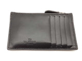 Valentino Garavani Vltn Black Leather Card Holder Sd0326lzxde