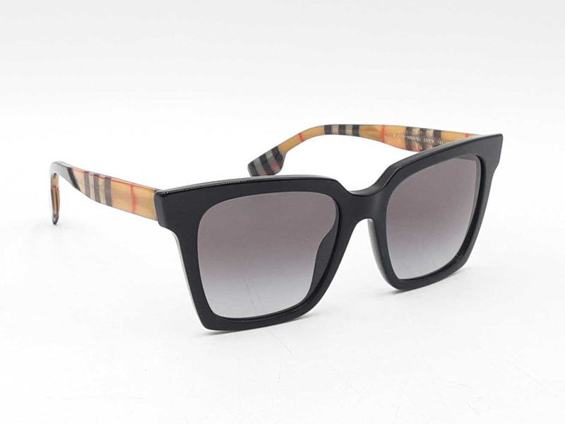 Burberry Maple House Check Square Frame Sunglasses Fw0925czdu