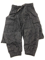 Versace Black La Greca Nylon Cargo Pants Size Italian 44 Do0226orxde