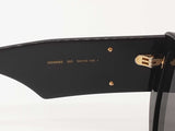 Gucci Gg0956s Large Geometric Black Frame Gray Lens Sunglasses Do0826lrxde
