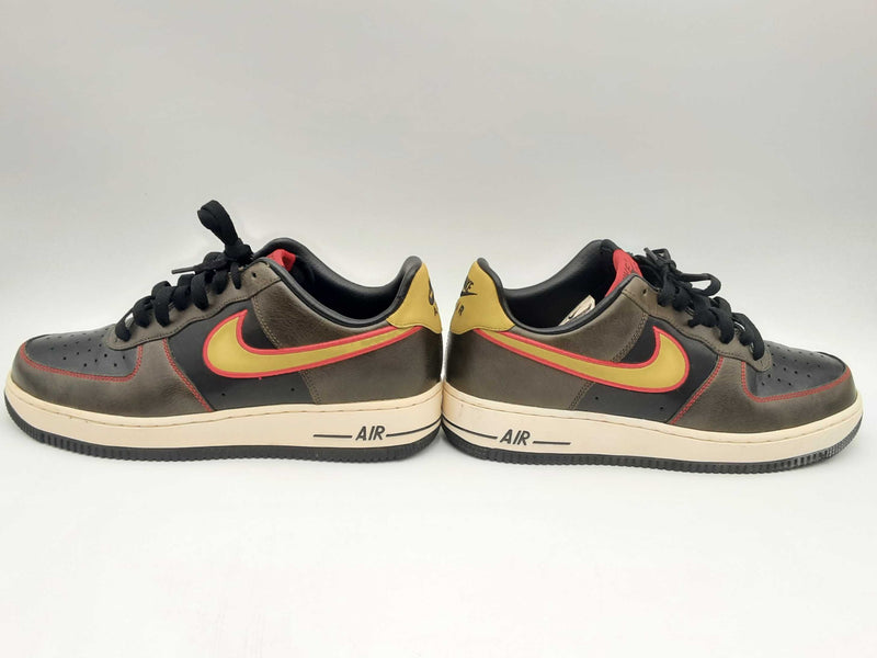 Nike Air Force Low Black Parachute Gold Hs0724orsa