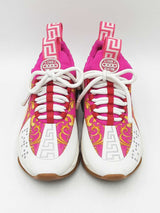 Versace Chain Reaction Low Top Multicolor Sneakers Size Eu 36 Us 6 Fw0925erdu