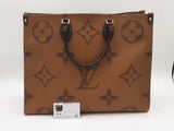 Louis Vuitton Onthego Gm Monogram Reverse Tote Bag Sd1025czxde