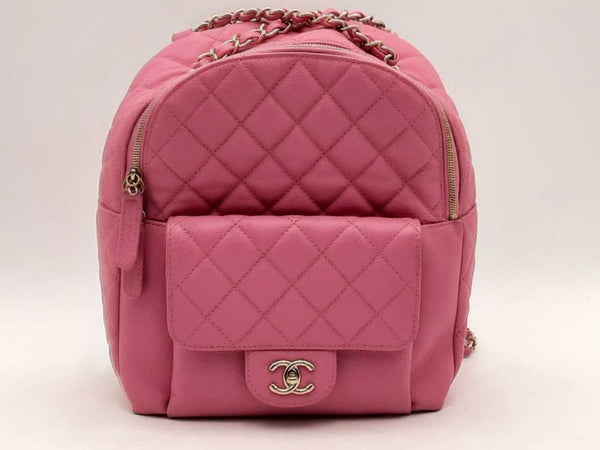 Chanel Caviar Quilted Day Pink Backpack Aa0525lpxzsa