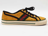 Gucci Tennis 1977 Yellow Gg Canvas Shoes Size 38 Aa0726exsa