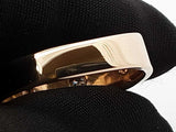 0.35 Cttw Channel-set Diamond & 10k Yellow Gold Ring 6.4 Grams Size 11.25 Fw0726wrzdu