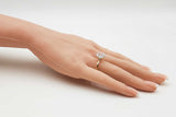 4.14 Cttw Emerald-cut Lab-created Diamond & 14k Yellow Gold Solitaire Engagement Ring & Cert 3.2 Grams Size 6.75 Fw0126lrrzdu