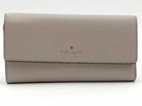 Kate Spade Muted Taupe Pebbled Leather Wallet Aa1026lrsa