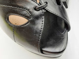 Bottega Veneta Black Leather Cage Heels Size 39 Eb1124ixdu