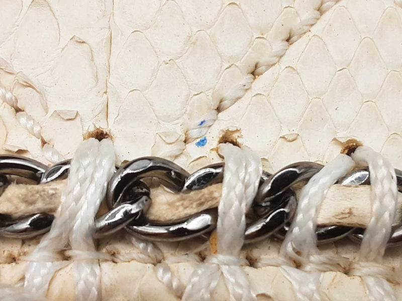 Chanel Python Quilted Flap Turnlock Chain Shoulder Bag Sd0925wrzxde