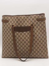 Gucci Vintage Tote Beige Aa1025lrzsa
