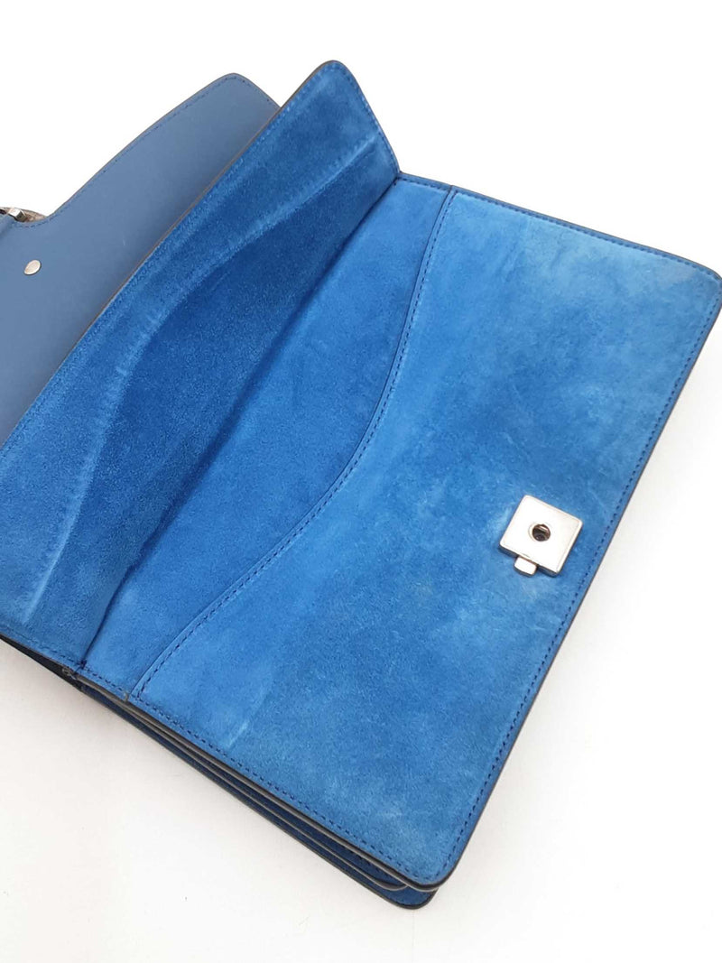 Gucci Dionysus Blue Suede Shoulder Bag Fw0725wzxdu