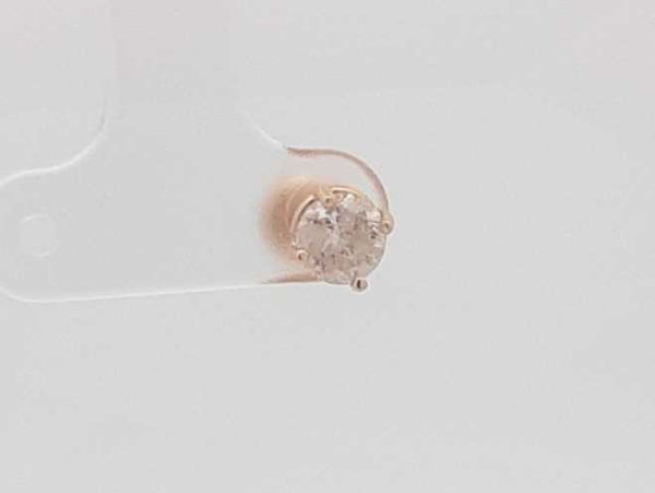 .45ctw Diamond Single Stud Earring In 14k Yellow Gold 14k 0.7 Grams Sd0525wzxsa