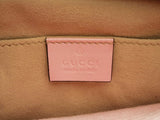 Gucci Marmont Shoulder Bag In Pink Matelassé Leather Fw0125worsa