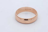 14k Yellow Gold Wedding Band 5.5 Grams Size 10.25 Eb0226llrde