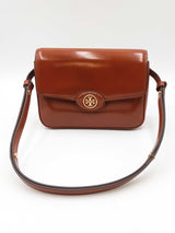 Tory Burch Robinson Spazzolato Leather Crossbody Bag Eb0826rxdu
