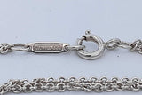 Tiffany & Co. Sterling Silver Infinity Pendant Necklace 7.6g 15.5 In Eb0926lxzde