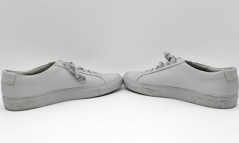 Common Projects Original Achilles Grey Leather Sneakers Eblxzdu 144030007493