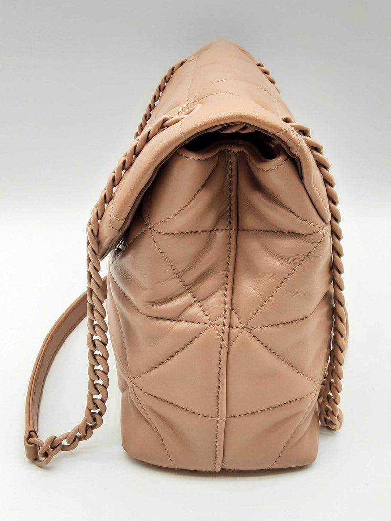 Prada Spectrum Nude Beige Nappa Leather Shoulder Bag Do0924orxzde