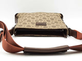 Mcm Unisex Zip Top Sling Bag Beige Aa0826ezsa