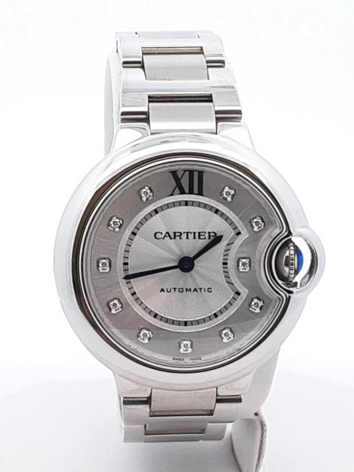 Ballon Bleu De Cartier Stainless Steel Automatic 33mm Watch Fw0225oxzxd7