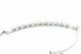 0.77cttw Diamond Bracelet In 14k White Gold 5.5 Grams 7 Inch Eb1026ixzsa