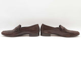 Salvatore Ferragamo Men's Leather Loafers Size 10.5 Ee Sd0426rzde