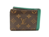 Louis Vuitton Multiple Wallet In Monogram Macassar Canvas & Leather Fw0626lcrdu
