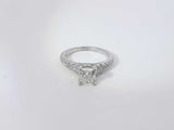 .96ctw Diamond 14k White Gold 14k 3.2 Grams Ring Size 5 Sd0525lrrzsa