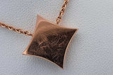 Louis Vuitton 18k Gold Blossom Star Mother Of Pearl Pendant Necklace Eb0426exzde