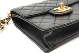 Chanel Quilted Black Leather Chic Pearls Flap Crossbody Bag Eb0926lcxzsa
