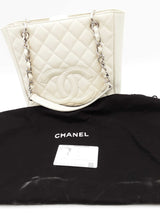 Chanel Quilted Caviar Shopping Tote Bag Eb1024crxdu