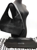 Marc Jacobs The Sack Bag Black Handbag With Pochette Aa0826lrzsa