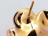 18k Gold Flower Stud Earrings 2.8 Grams Eb0826oorsa
