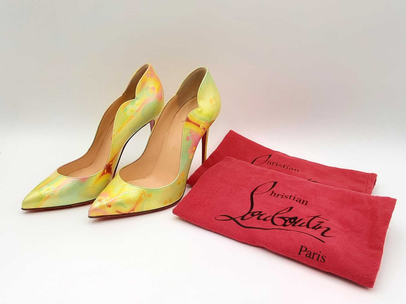 Christian Louboutin Hot Chick 100 Patent Leather Pumps Size Eu 37 Fw1224lxzdu