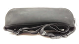 Ysl Saint Laurent Black Leather Trimmed Canvas Belt Bag Sd0925wizdu