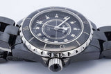 Chanel J12 Black Ceramic 33mm Quartz Watch Eb0326wxxzde