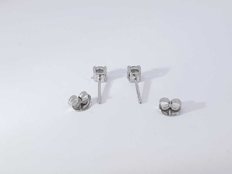 0.50 Cttw Lab Grown Diamond Studs 14k White Gold Earrings .9 Grams Aa0725lwosa