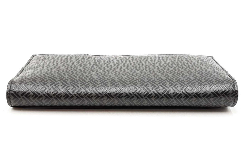 Fendi Ff Embossed Leather Continental Wallet Eb1125lixdu