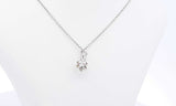 Tiffany & Co. 18k White Gold Chain With Pearl Pendant 16 Inch, 2.58g Eb0324oorsa