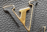 Louis Vuitton Black Leather Capucines Wallet Eb0326owxdu
