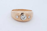 0.79cttw Diamond Ring In 14k Yellow Gold 8.3 Grams Size 15 Eb0925llxzde