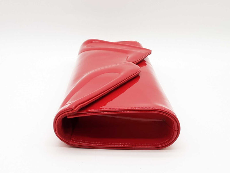 Christian Louboutin So Kate Baguette Red Clutch Sd0725ozxde