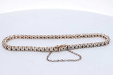 2.4cttw Diamond Tennis Bracelet 14k Yellow Gold 12.7 Grams 7 Inch Eb1225lxxzde