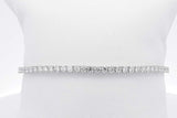 4.02cttw Lab Grown Diamond Tennis Bracelet 14k White Gold 6.1g 7 In Eb0326lwxzsa