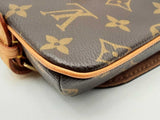 Louis Vuitton Pochette Marelle Lv Monogram Coated Canvas Belt Bag Fw0125isesa