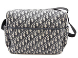 Christian Dior Navy Canvas Oblique Baby Changing Bag Do1224llxzde