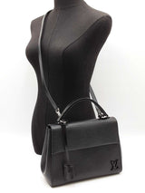 Louis Vuitton Cluny Bb Top-handle Bag In Black Epi Leather Fw0526irzdu