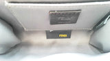 Fendi Mini Rush Bi-color Metallic Saffiano Leather Clutch Sd0526ozxdu